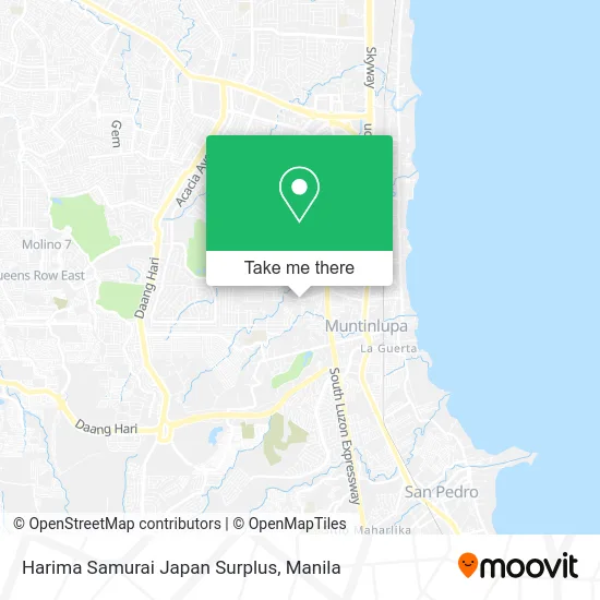 Harima Samurai Japan Surplus map