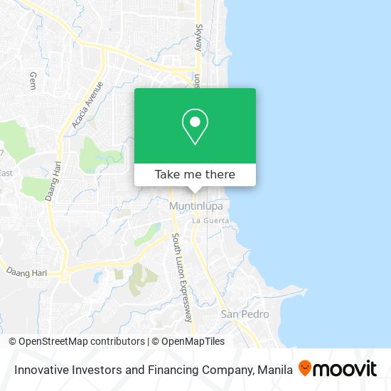 Innovative Investors and Financing Company map