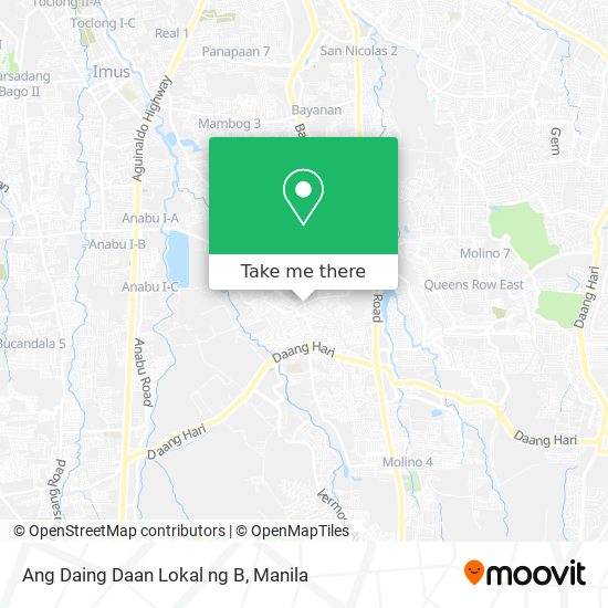 Ang Daing Daan Lokal ng B map