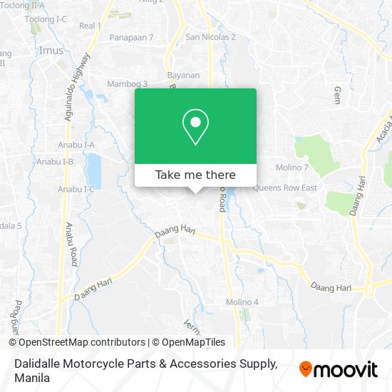 Dalidalle Motorcycle Parts & Accessories Supply map