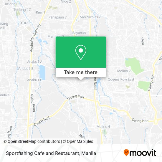 Sportfishing Cafe and Restaurant map