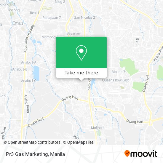 Pr3 Gas Marketing map