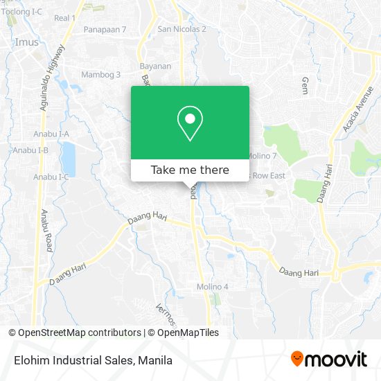 Elohim Industrial Sales map