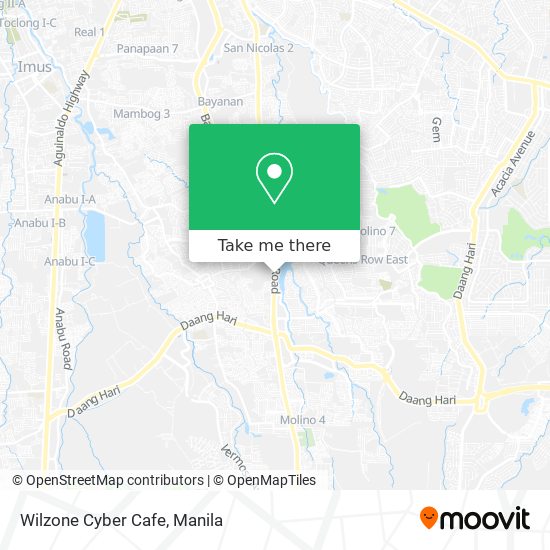 Wilzone Cyber Cafe map