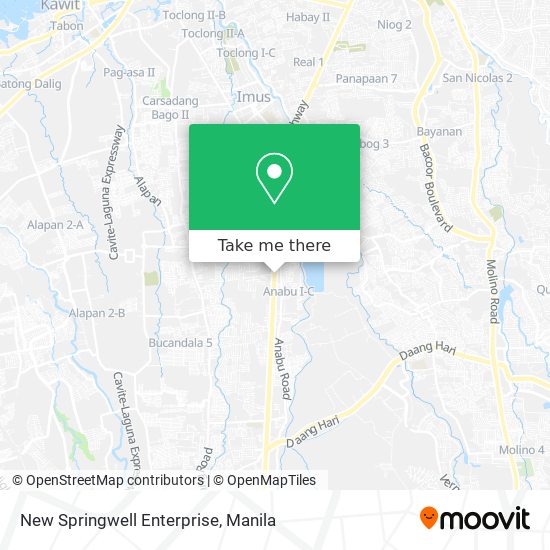 New Springwell Enterprise map