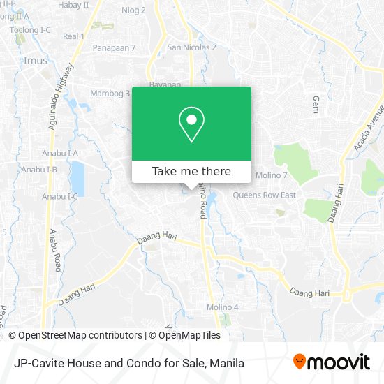 JP-Cavite House and Condo for Sale map