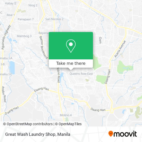 Great Wash Laundry Shop map
