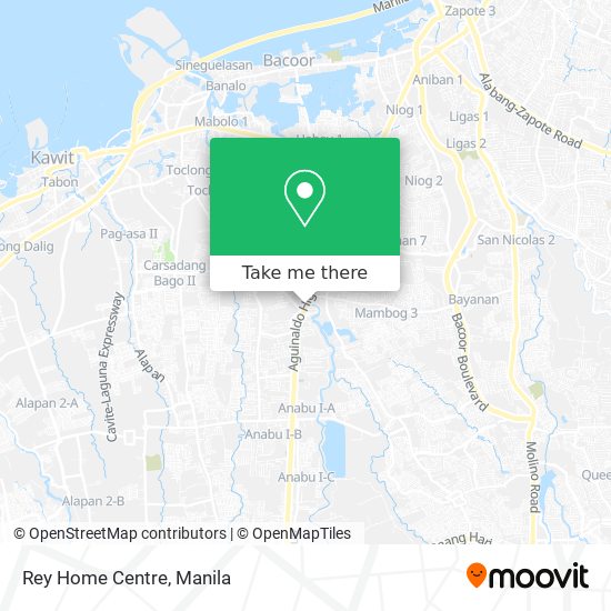 Rey Home Centre map