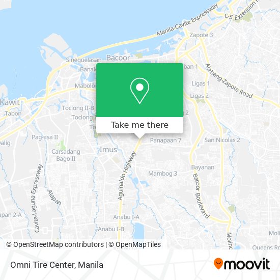 Omni Tire Center map