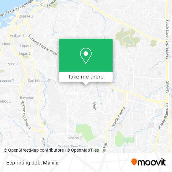 Ecprinting Job map