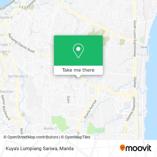 Kuya's Lumpiang Sariwa map