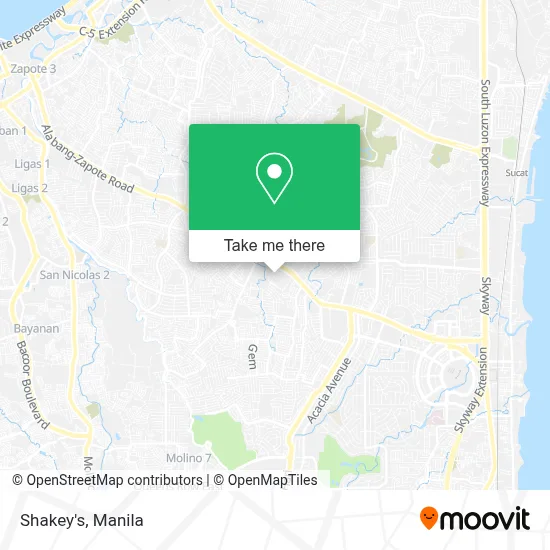 Shakey's map