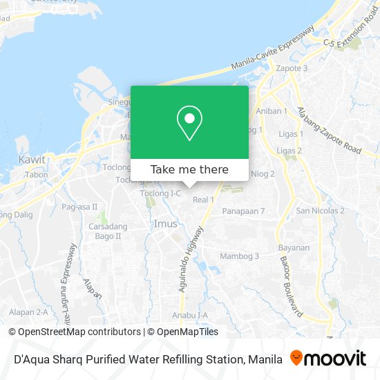 D'Aqua Sharq Purified Water Refilling Station map