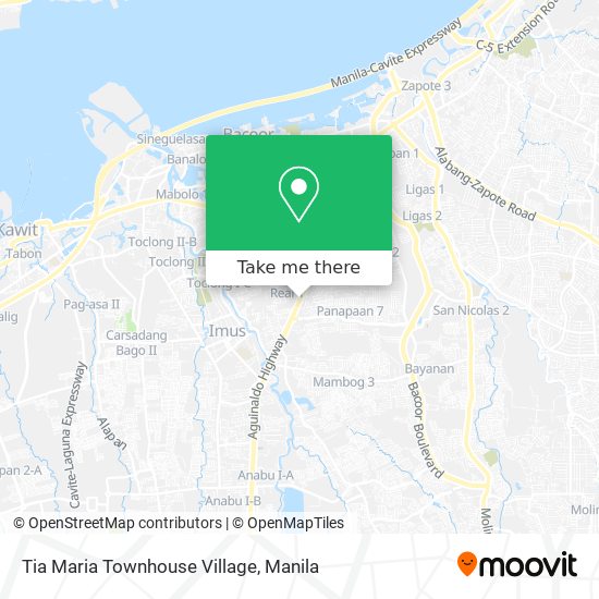 Tia Maria Townhouse Village map
