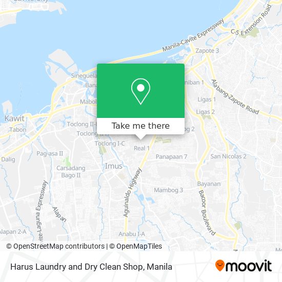 Harus Laundry and Dry Clean Shop map