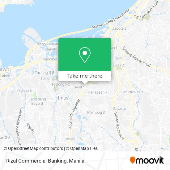 Rizal Commercial Banking map