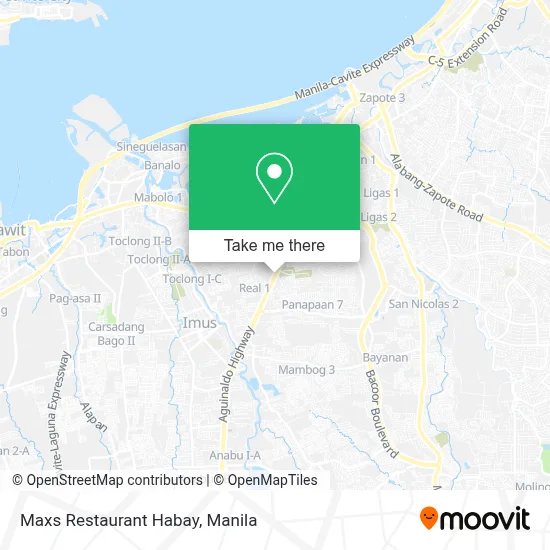 Maxs Restaurant Habay map