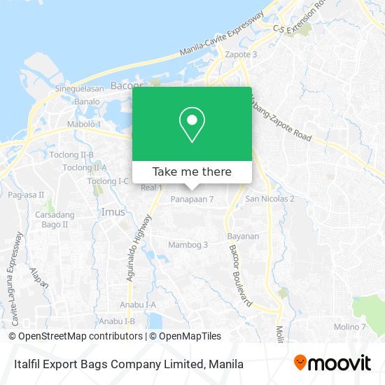 Italfil Export Bags Company Limited map