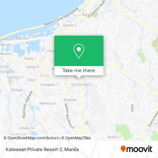 Katesean Private Resort-2 map