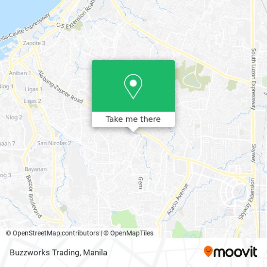 Buzzworks Trading map