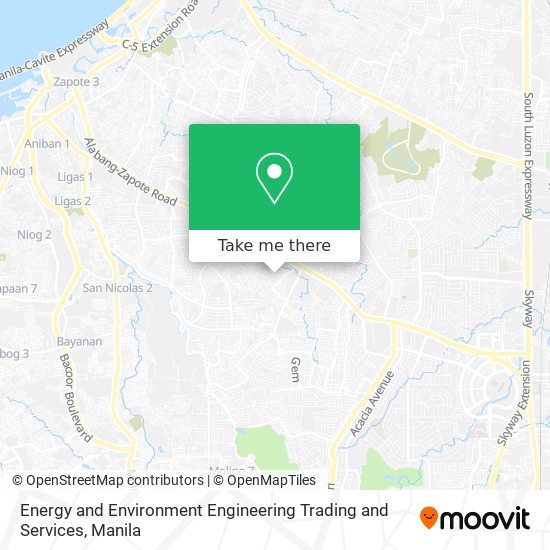 Energy and Environment Engineering Trading and Services map