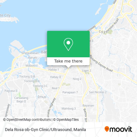 Dela Rosa ob-Gyn Clinic / Ultrasound map