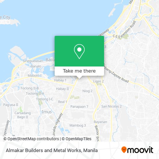 Almakar Builders and Metal Works map