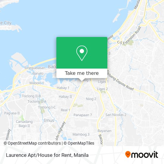 Laurence Apt/House for Rent map