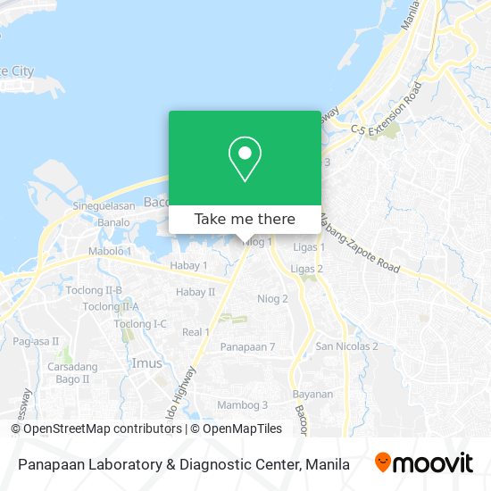 Panapaan Laboratory & Diagnostic Center map