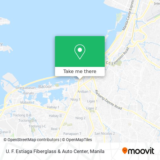U. F. Estiaga Fiberglass & Auto Center map