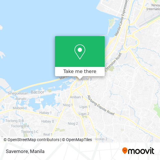 Savemore map