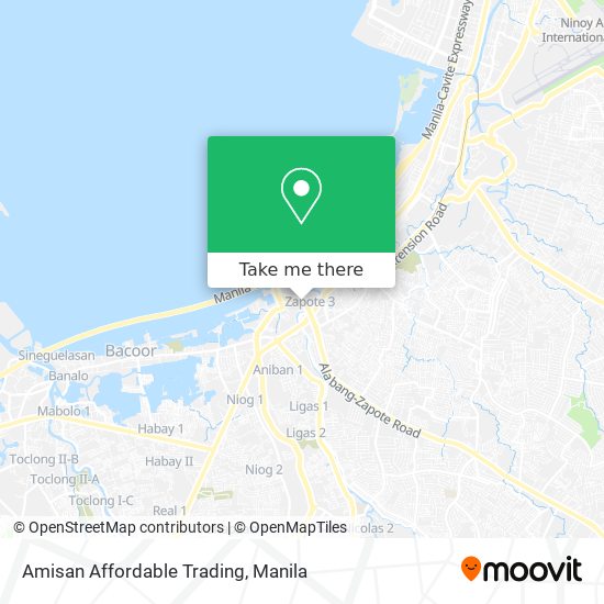 Amisan Affordable Trading map