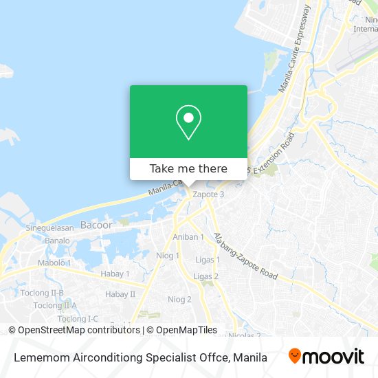 Lememom Airconditiong Specialist Offce map