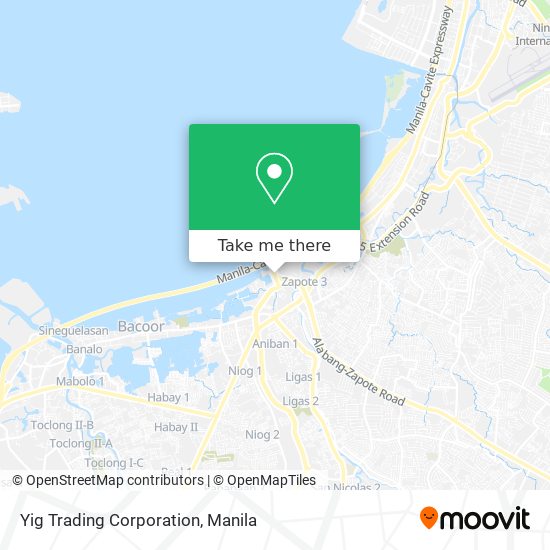 Yig Trading Corporation map