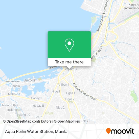 Aqua Reilin Water Station map