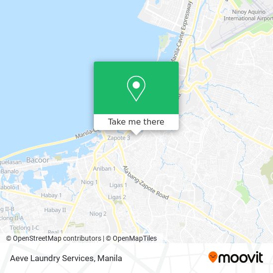 Aeve Laundry Services map