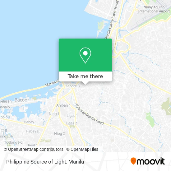 Philippine Source of Light map