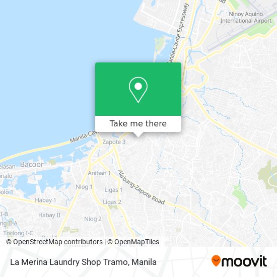 La Merina Laundry Shop Tramo map