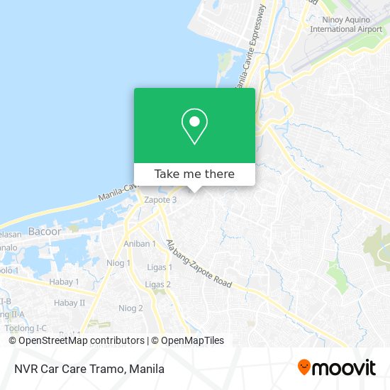 NVR Car Care Tramo map