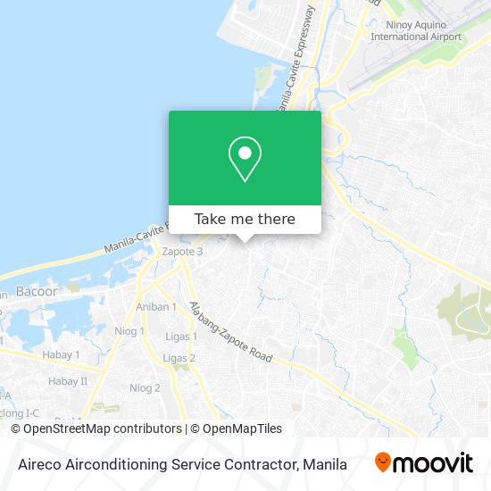 Aireco Airconditioning Service Contractor map