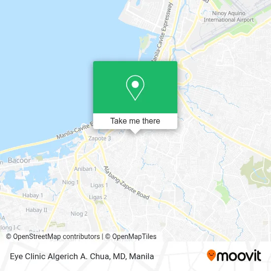Eye Clinic Algerich A. Chua, MD map