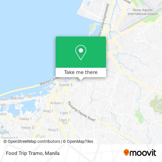 Food Trip Tramo map