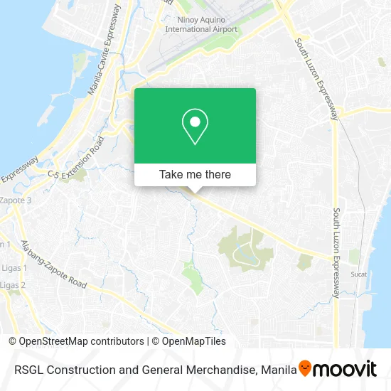 RSGL Construction and General Merchandise map