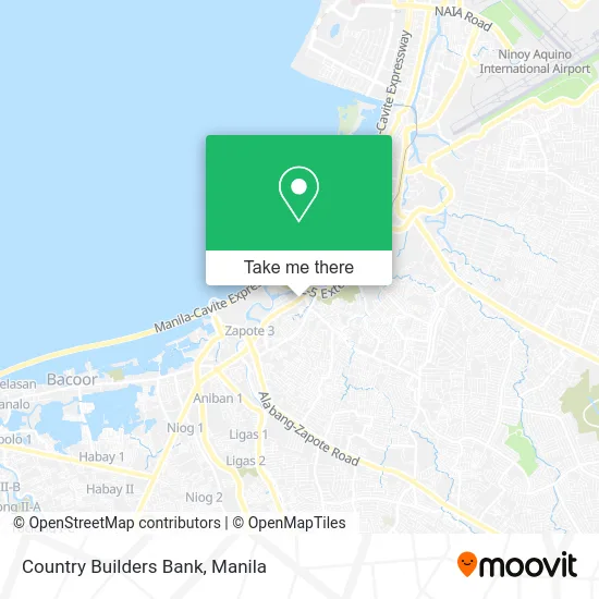 Country Builders Bank map