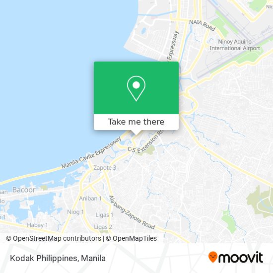 Kodak Philippines map