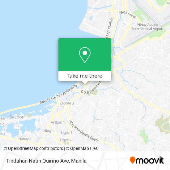 Tindahan Natin Quirino Ave map