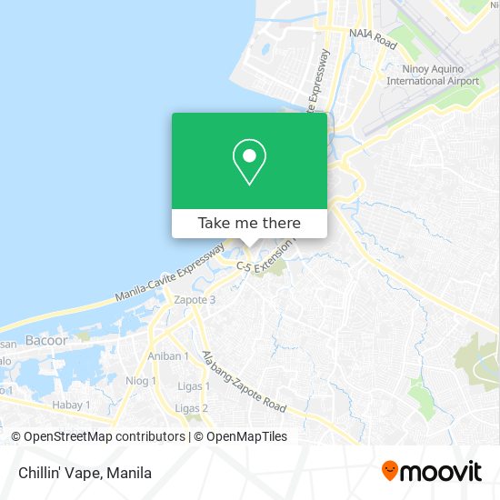 Chillin' Vape map