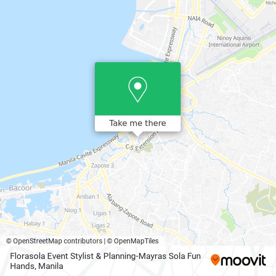 Florasola Event Stylist & Planning-Mayras Sola Fun Hands map