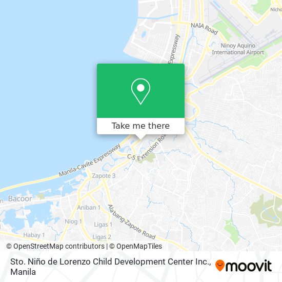 Sto. Niño de Lorenzo Child Development Center Inc. map