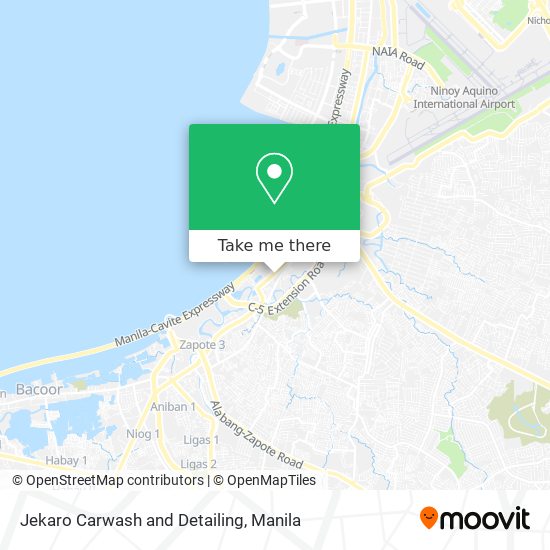 Jekaro Carwash and Detailing map